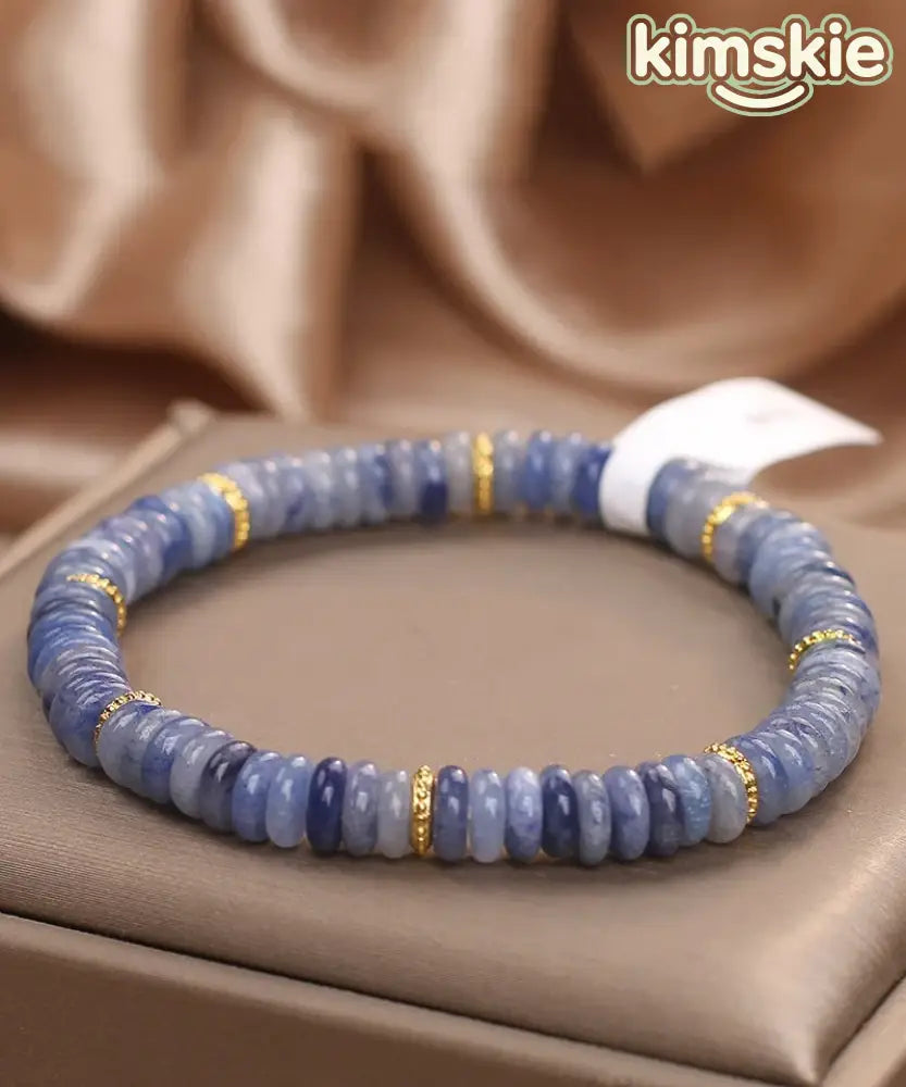 New Chinese Green Jade Abacus Bead Bracelet